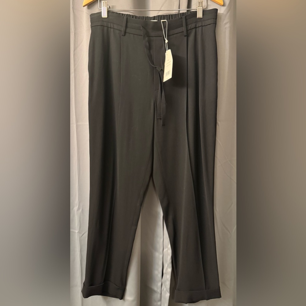 Vince Flat Front Pleated Pull On Pants NWT